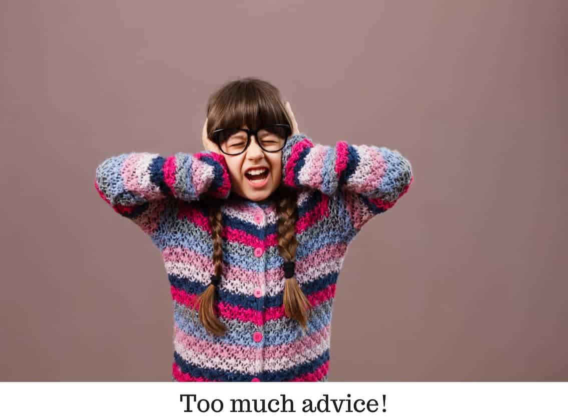 Too much 11-plus advice!